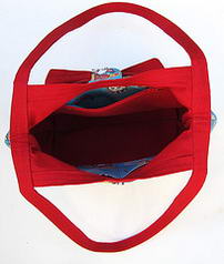 Inside of the bag